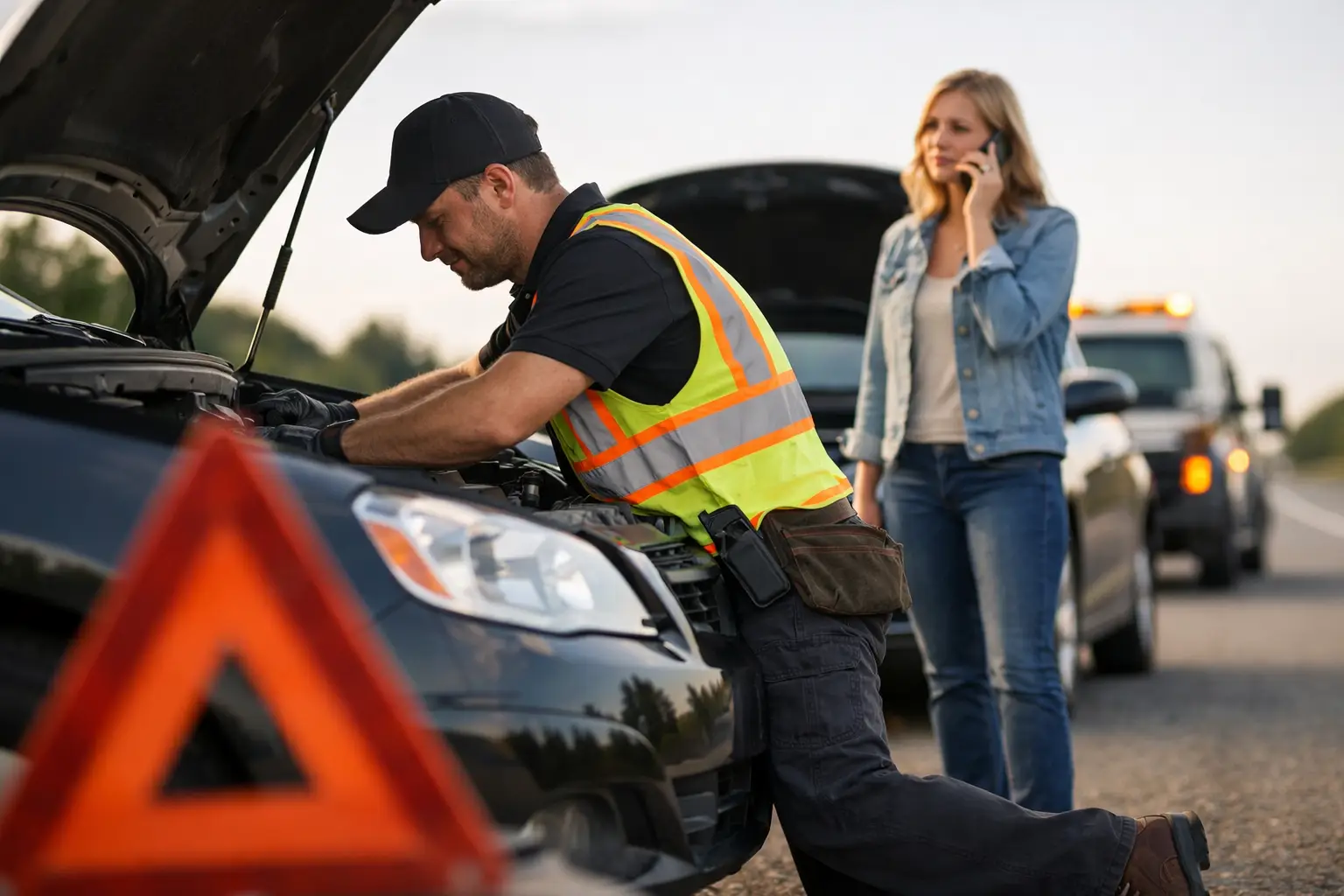 When to Call a Roadside Assistance Mechanic
