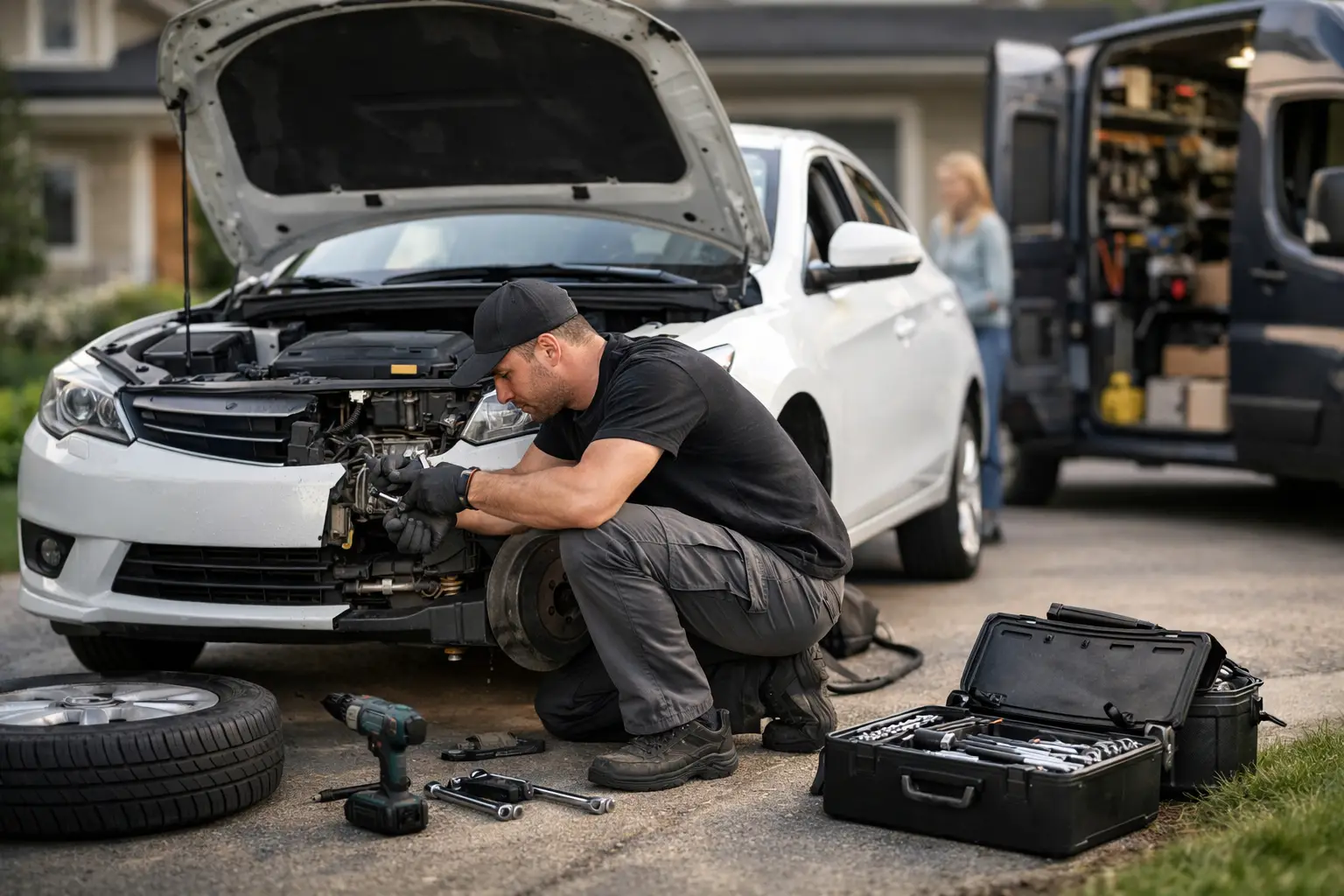 Same Day Car Repairs Without the Workshop