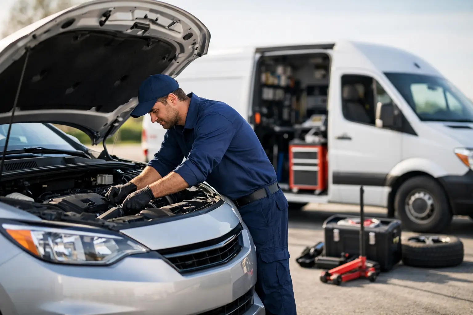 Can Mechanics Service Cars Onsite?
