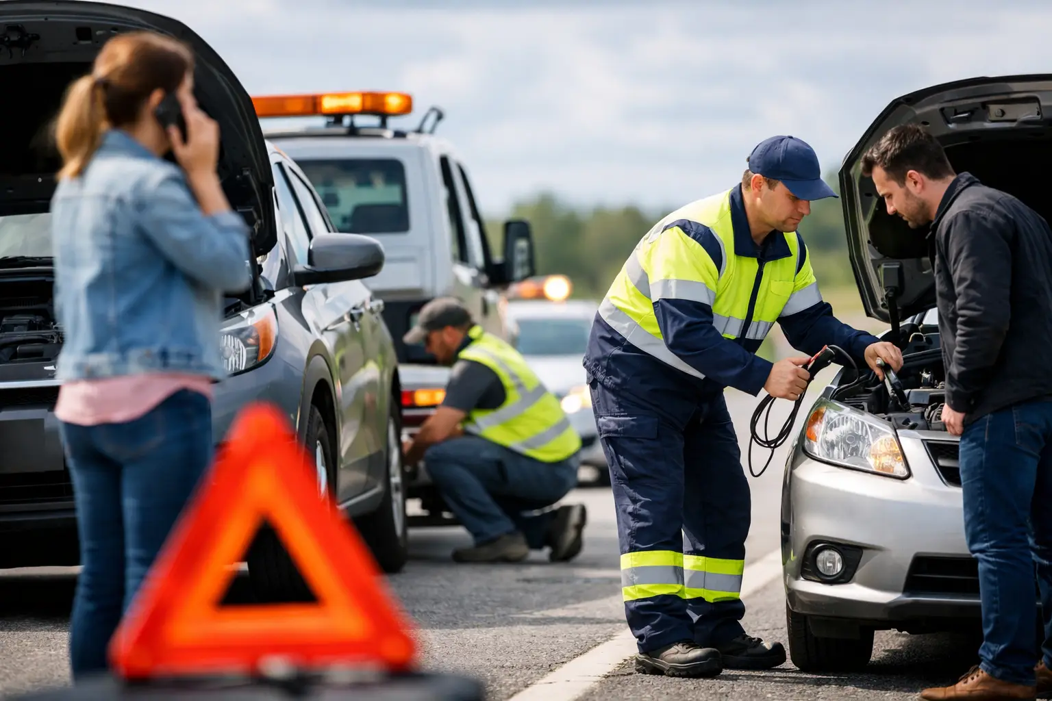 Roadside Breakdown Help Options Explained