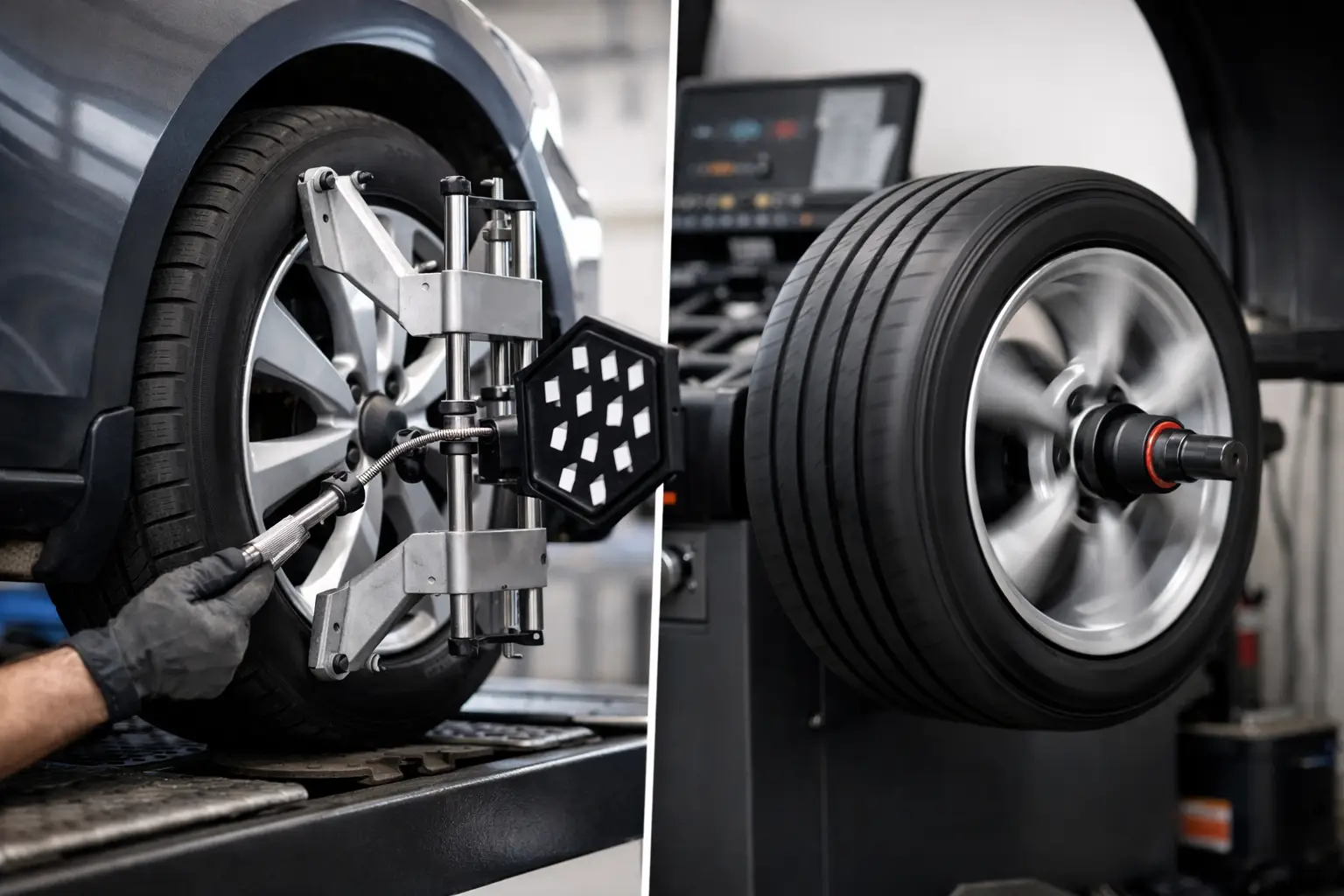 Wheel Alignment Versus Wheel Balancing Explained