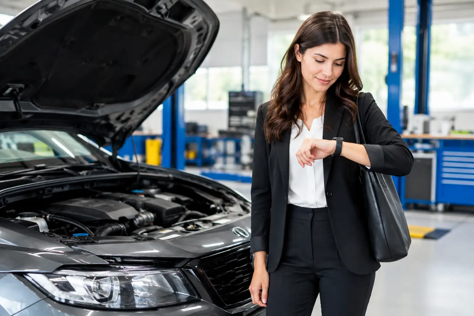 Car Service at Work That Fits Your Working Day